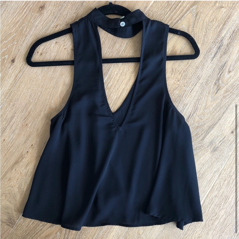 Show Me Your Mumu Casey Collar Top